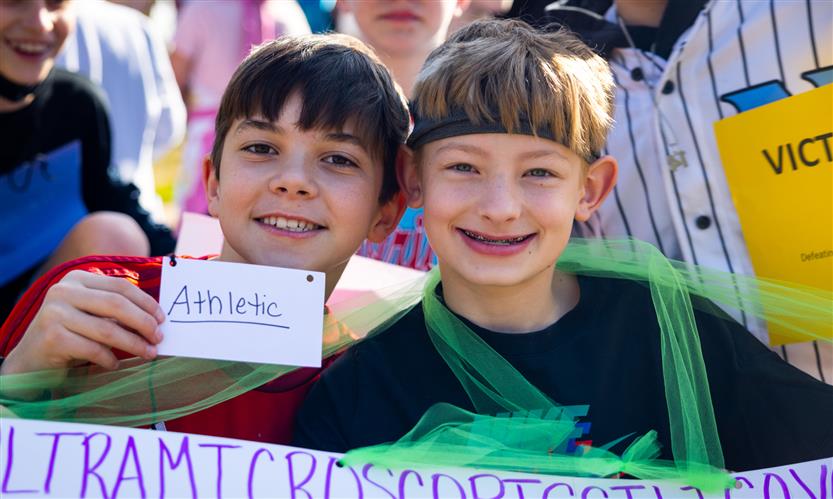 Students dress up